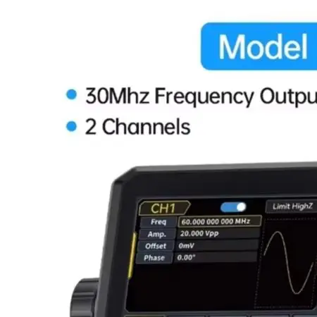 Dual Channel Arbitrary Waveform Function Generator 60Mhz - TSG6020 Generator Fungsi Dual Channel 60MHz