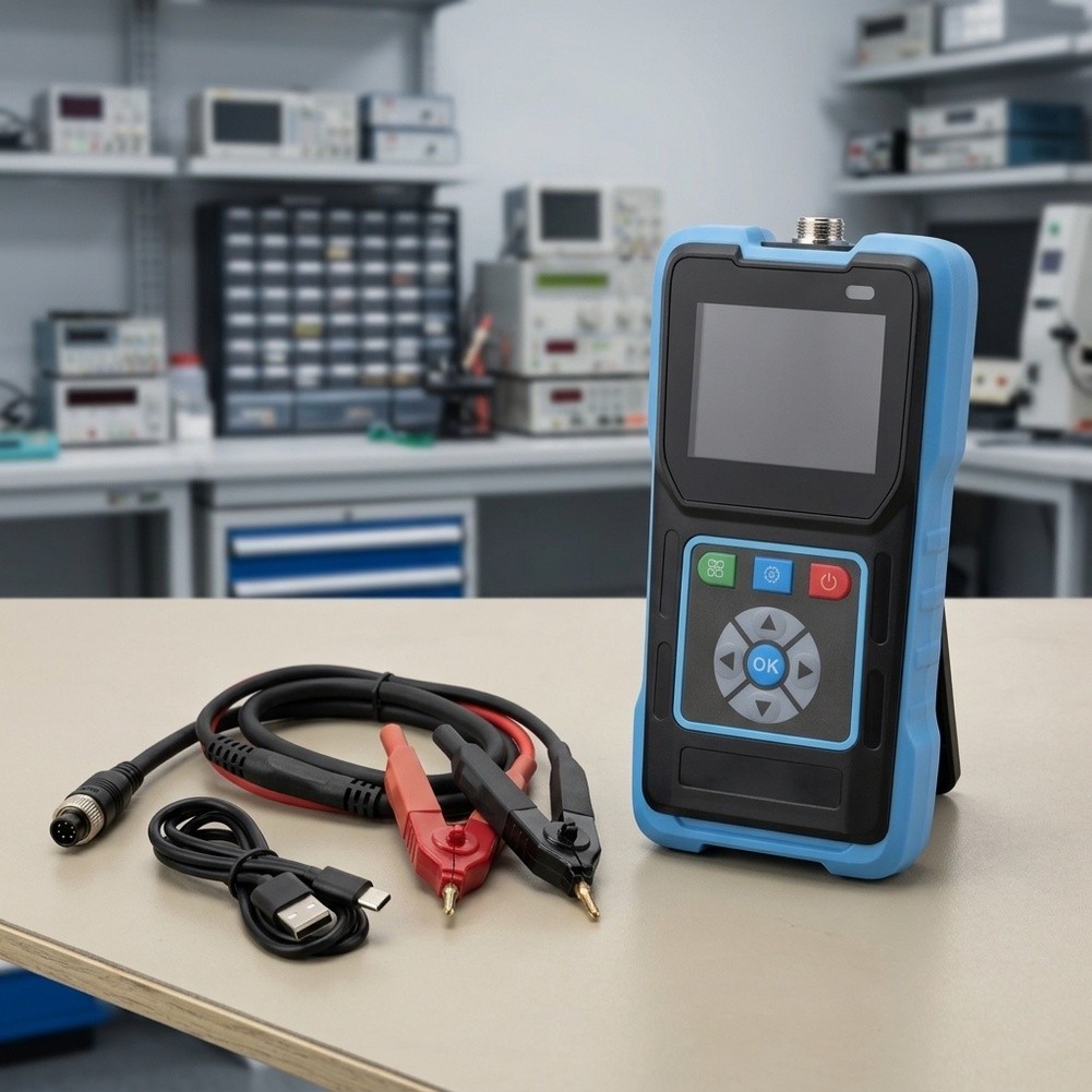 Battery Internal Resistance Tester Four Wire - BT02, Alat Penguji Resistansi Internal Baterai,