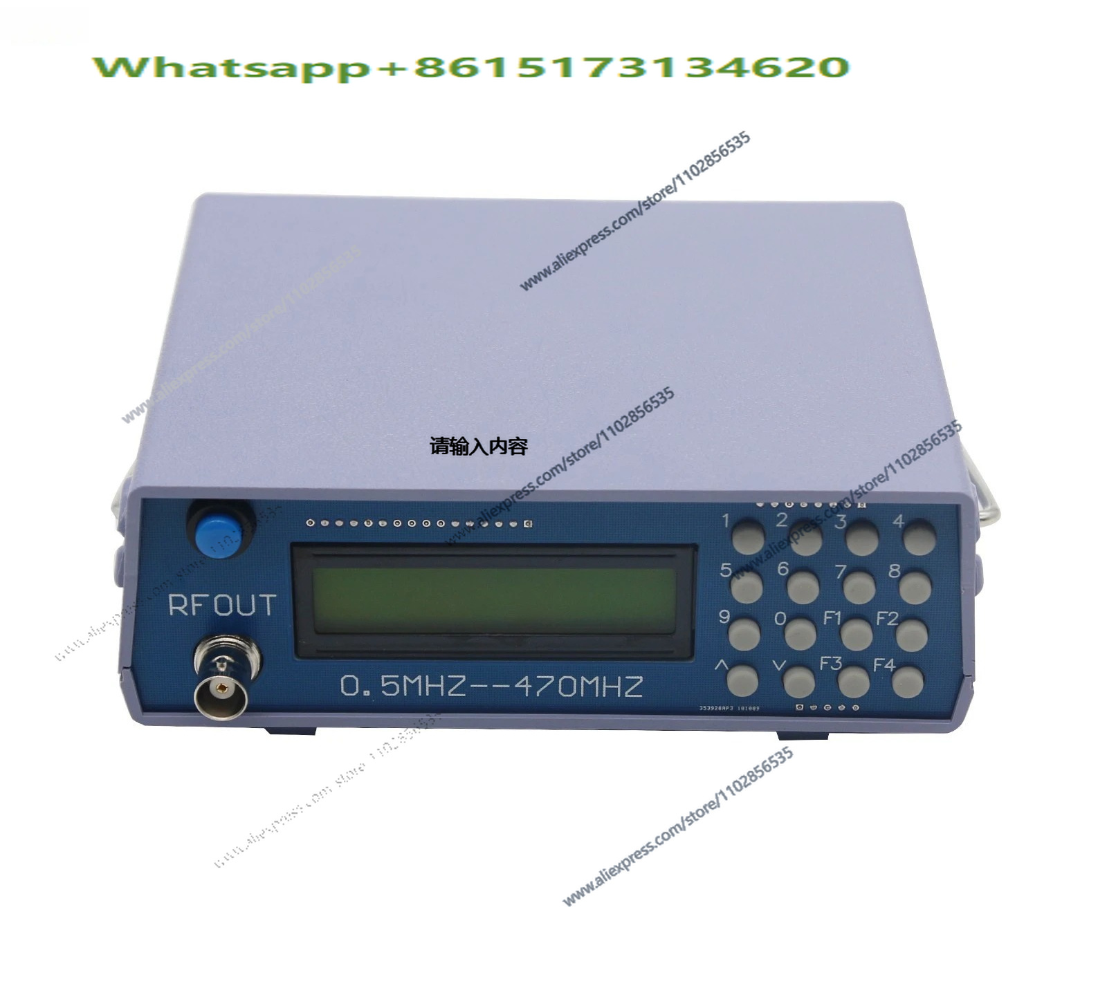 Pengukur dan Penguji Generator - Rf Signal Generator 0.5Mhz To 470Mhz ulasan dan harga