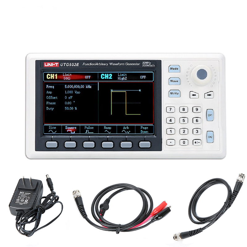 UTG962E Generator Gelombang Ar - Dual Channel Arbitrary Waveform Function Generator 60Mhz ulasan dan harga