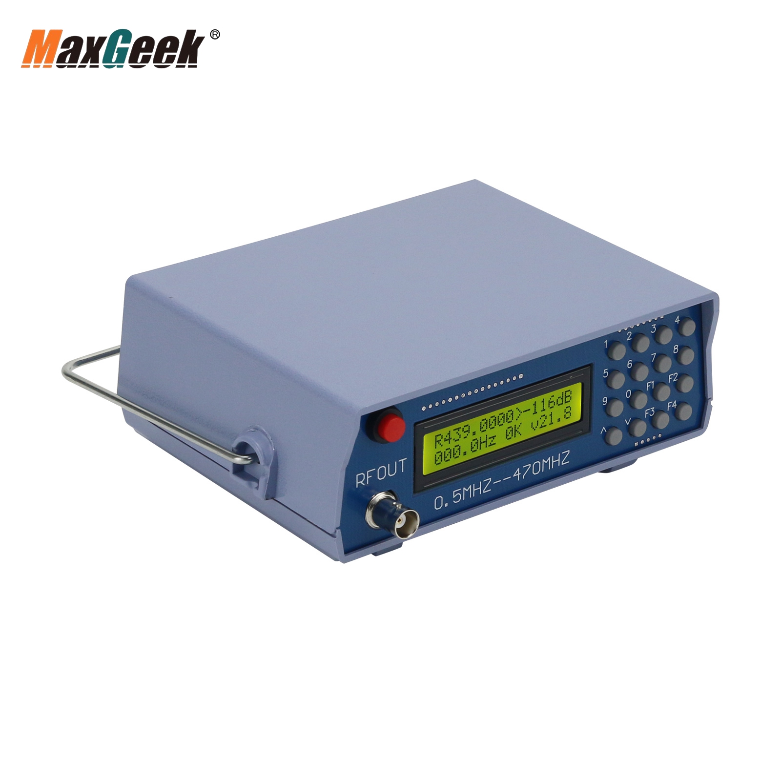 Generator Sinyal Maxgeek 0.5MH - Rf Signal Generator 0.5Mhz To 470Mhz ulasan dan harga