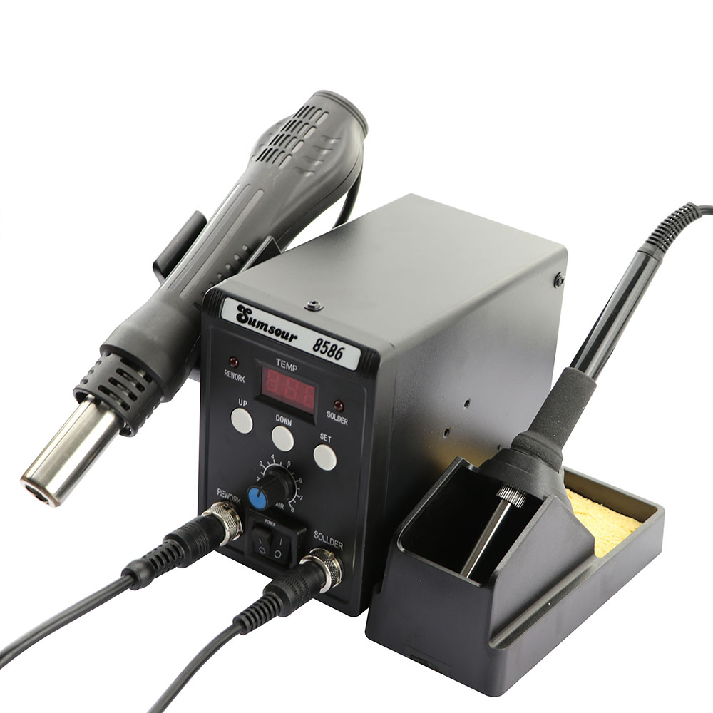Alat Solder pengerjaan ulang S - Smd Rework Station Hot Air Soldering 2 In 1 ulasan dan harga