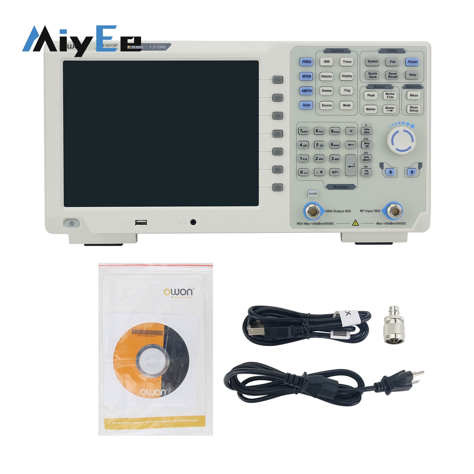 OWON XSA1015P-TG XSA1032P-TG P - Spectrum Analyzer Tracking Generator 1.5Ghz ulasan dan harga